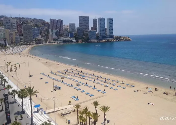 Apto San Angelo Vistas Al Mar 400 M Apartamento Benidorm
